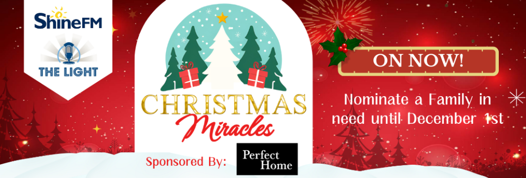 Christmas Miracles On Now Calgary Banner